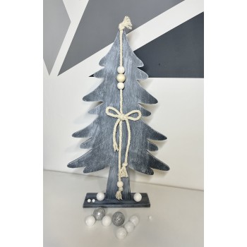 Sapin gris décoratif Noël