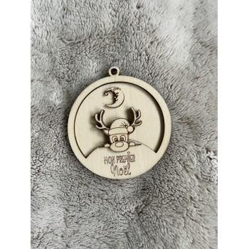 Boule de Noël gravée