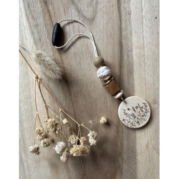 Breloque pour voiture fleurs