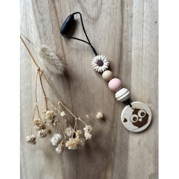 Breloque pour voiture fleur