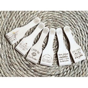 Lot de 6 spatules à raclette