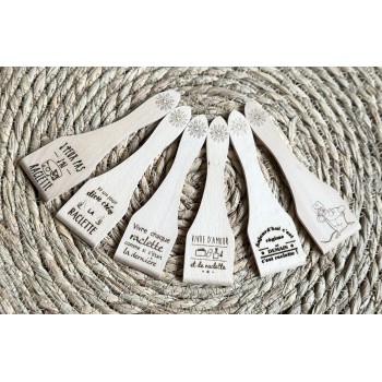 Lot de 6 spatules à raclette