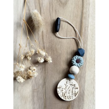 Breloque pour voiture fleur