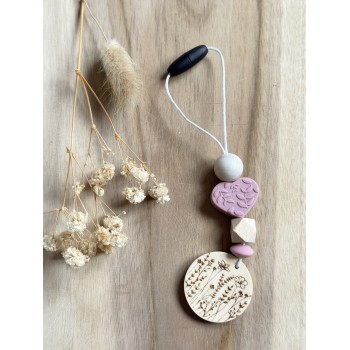 Breloque pour voiture coeur