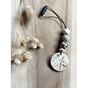 Breloque pour voiture léopard