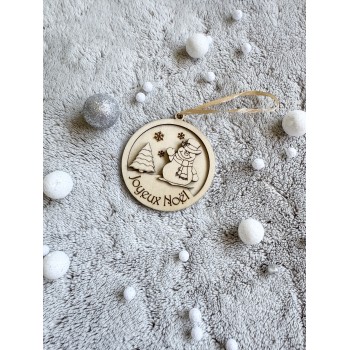 Boule bonhomme de neige