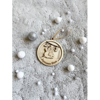 Boule bonhomme de neige