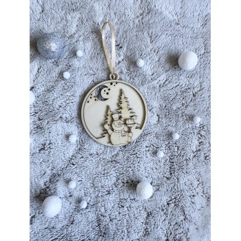 Boule bonhomme de neige