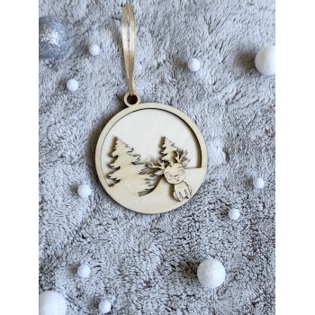 Boule de noël renne