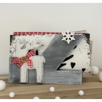 Porte serviettes gris renne