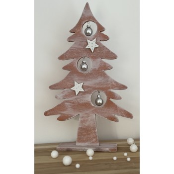 Sapin orangé décoratif Noël