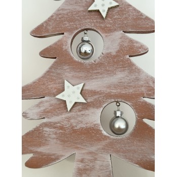 Sapin orangé décoratif Noël