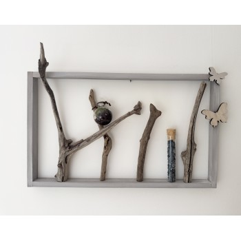 cadre beige bois flotté 2