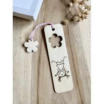 Marque pages fillette