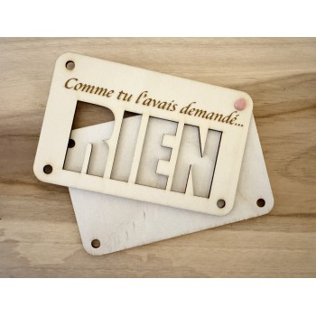 Comme tu l'avais demandé ...