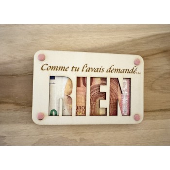 Comme tu l'avais demandé ...