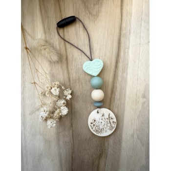 Breloque pour voiture coeur...