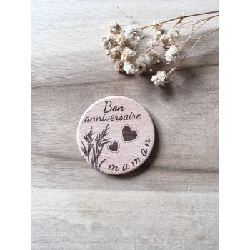 Magnet "bon anniversaire"