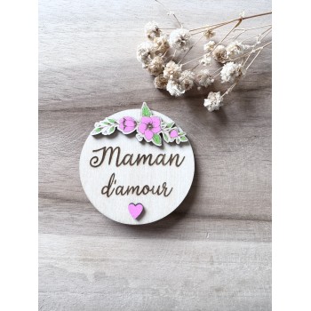 Magnet "maman d'amour"