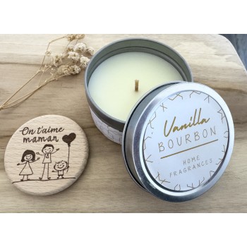 Bougie parfumée et son magnet