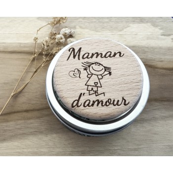 Bougie parfumée et son magnet