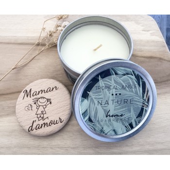 Bougie parfumée et son magnet