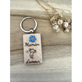 Porte clé "maman d'amour"